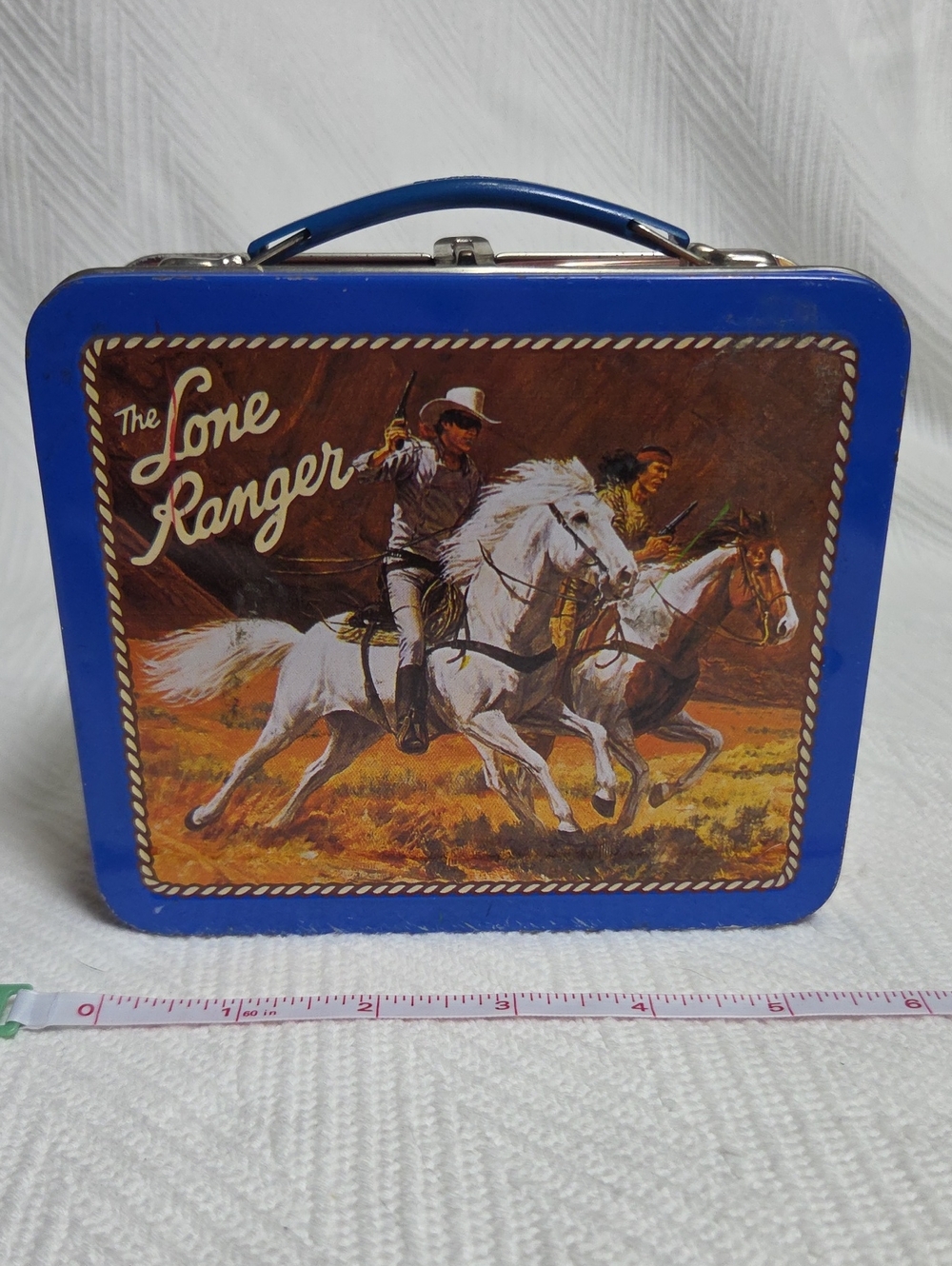 Vintage 1998 Hallmark The Lone Ranger Mini Tin Lunchbox Limited Edition